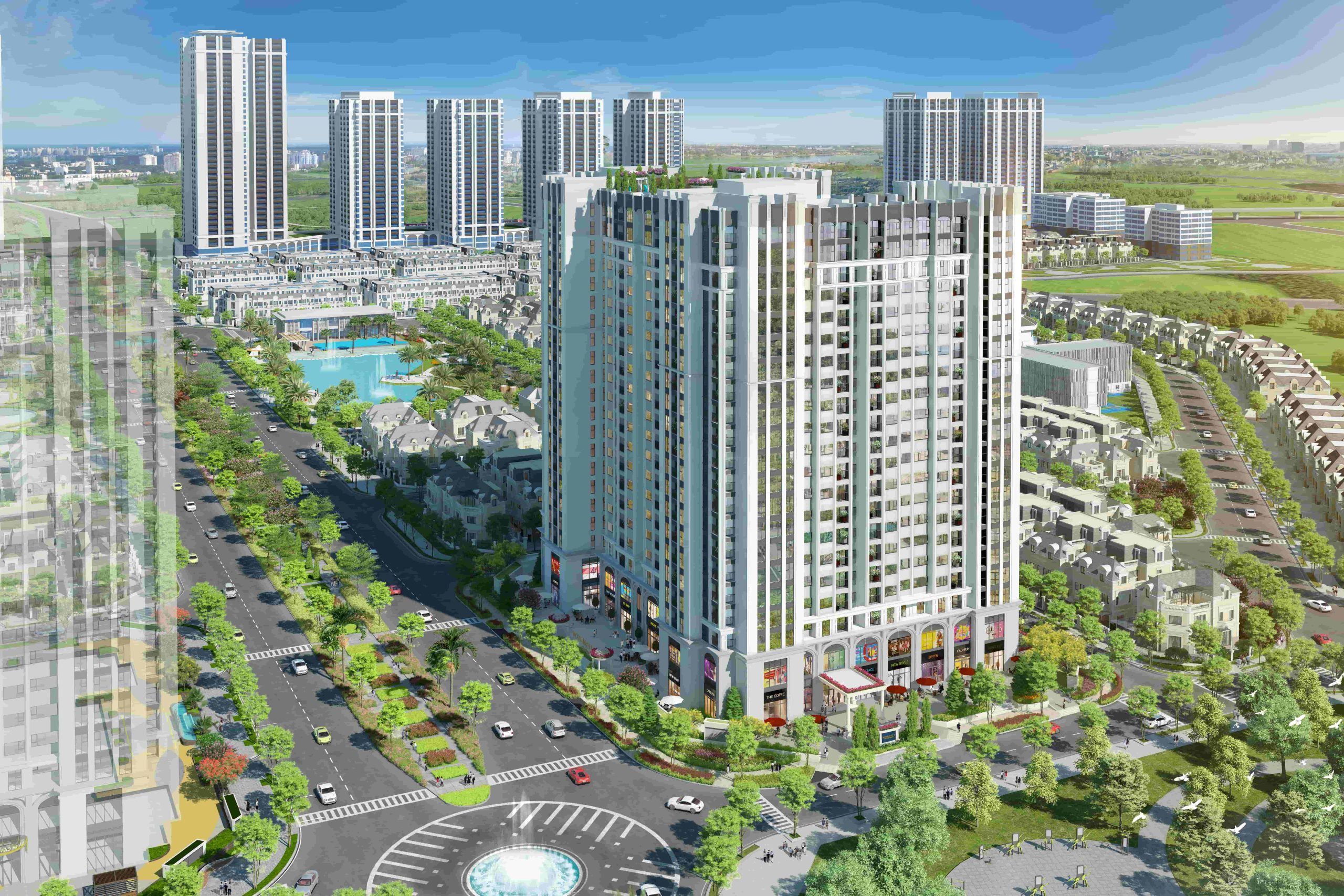 Anlac Group and Dat Xanh Mien Bac officially cooperate to sell the luxurious block of flats Moonlight 1