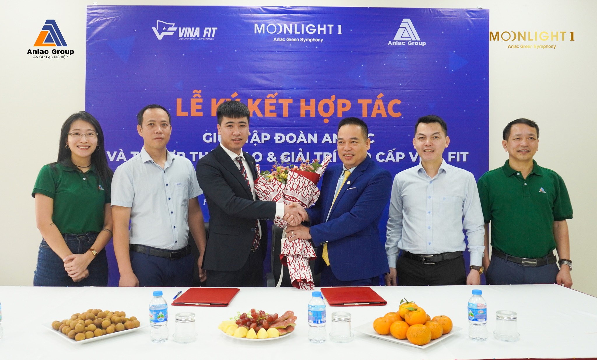 Tập đoàn An Lạc chính thức ký kết hợp tác với Tổ hợp Thể thao & Giải trí cao cấp Vina Fit tại Moonlight 1