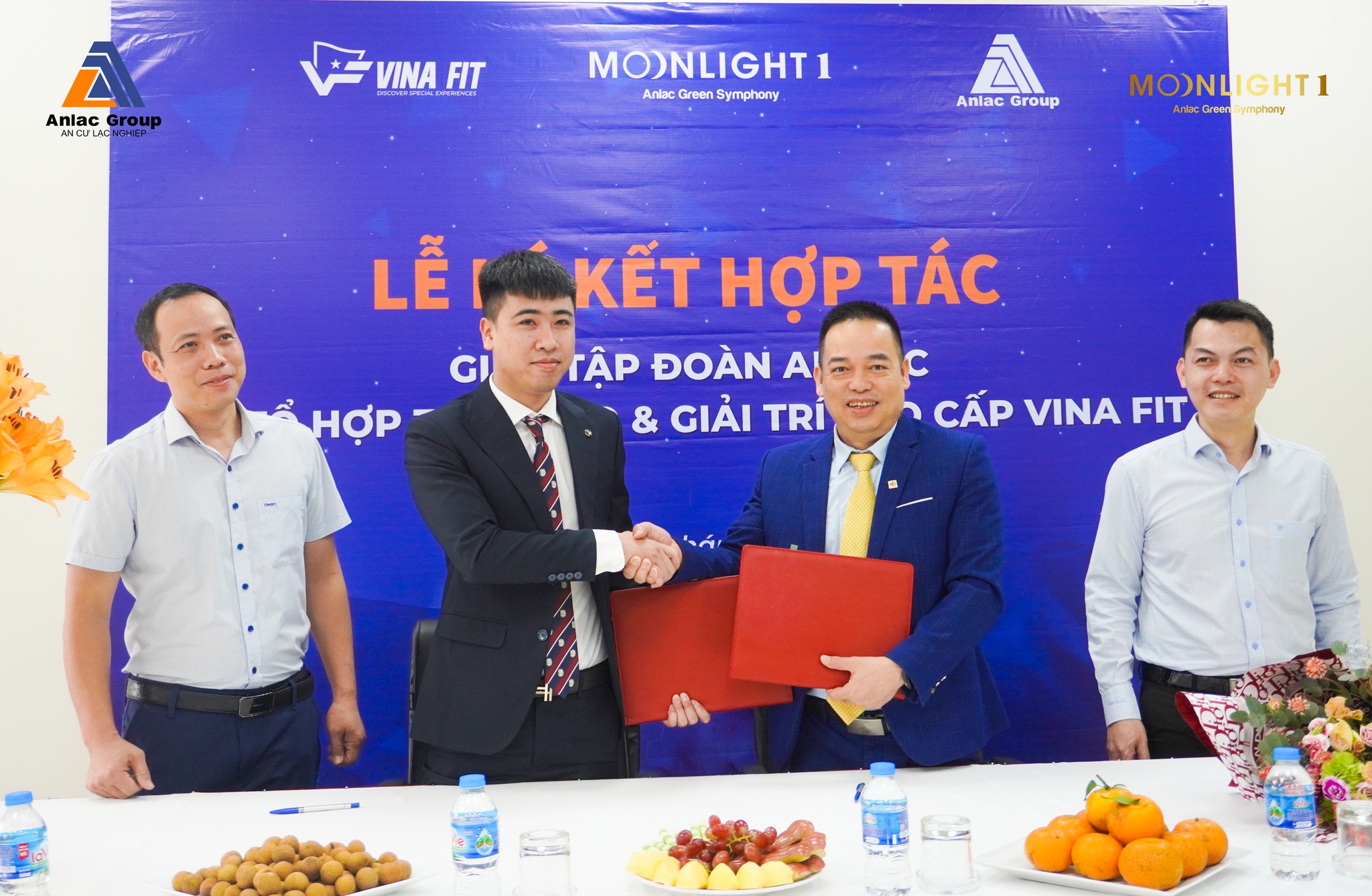 Tập đoàn An Lạc chính thức ký kết hợp tác với Tổ hợp Thể thao & Giải trí cao cấp Vina Fit tại Moonlight 1