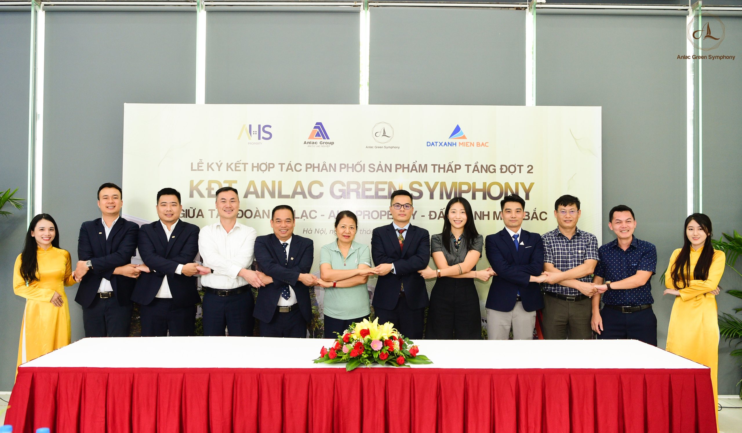 AHS PROPERTY VÀ ĐẤT XANH MIỀN BẮC CHÍNH THỨC TRỞ THÀNH ĐẠI LÝ PHÂN PHỐI ĐỘC QUYỀN DỰ ÁN ANLAC GREEN SYMPHONY ĐỢT 2