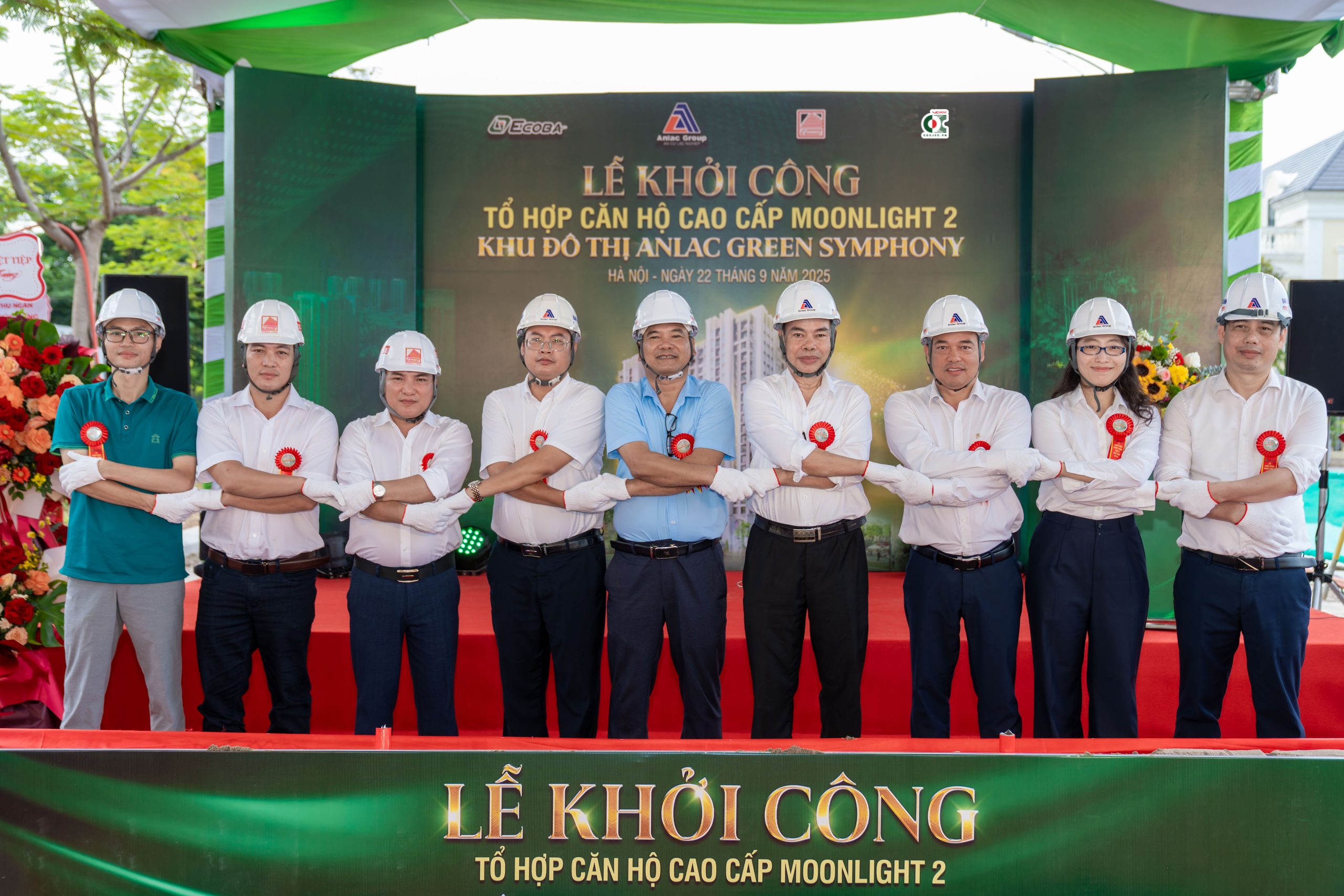 LỄ KHỞI CÔNG TÒA MOONLIGHT 2: DẤU ẤN TIẾP NỐI TẦM NHÌN KIẾN TẠO SẢN PHẨM TỐT LÀNH CHO XÃ HỘI CỦA ANLAC GROUP
